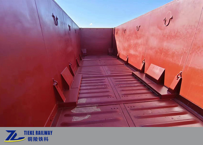 фура угля фуры датчика 1520mm железнодорожная открытая с 70T плотной нагрузкой 120km/H Максимальн Скорость