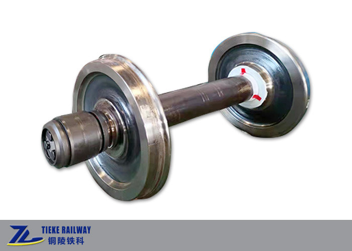 Нагрузка на ось KSR собрания 13t цапфы колеса рельса Wheelset поезда 860mm выкованная одобрила