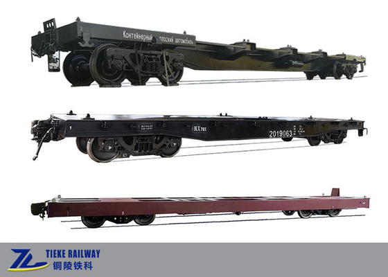 40 футов железной дороги Flatcars датчика km/h 1520mm Flatcars 120 фуры контейнера плоской